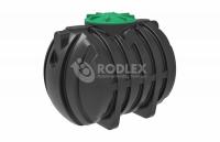 Емкость - септик пластиковый RODLEX-S3000 с крышкой в Хабаровске