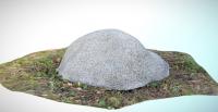 Декоративный камень на люк D70/30 в Хабаровске
