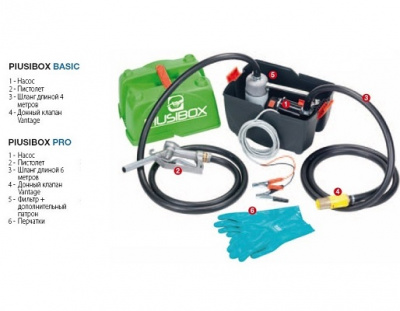 Piusi Box Pro комплект заправочный дизельного топлива солярки в Хабаровске