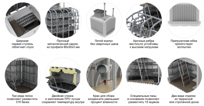 Погреб Rostok 8000 СТАНДАРТ в Хабаровске